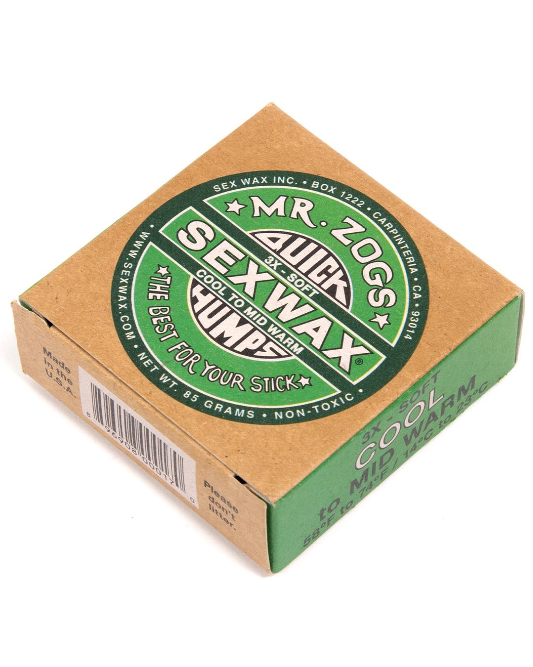 Sex Wax Cool - Green – Star Surf + Skate