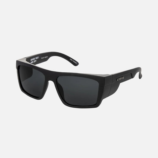 Carve Volley Safety - Matt Black/Grey Polarized Lens