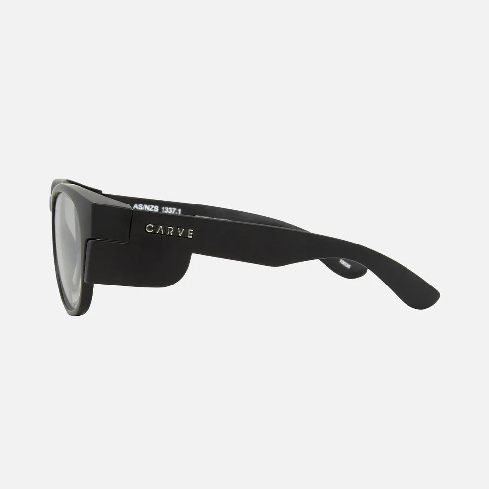 Carve Chippy Safety - Matt Black/Photochromatic Clear Grey Lens