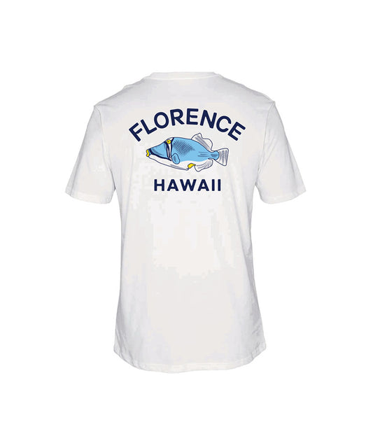 Florence Marine X State Fish SS Tee - Off White