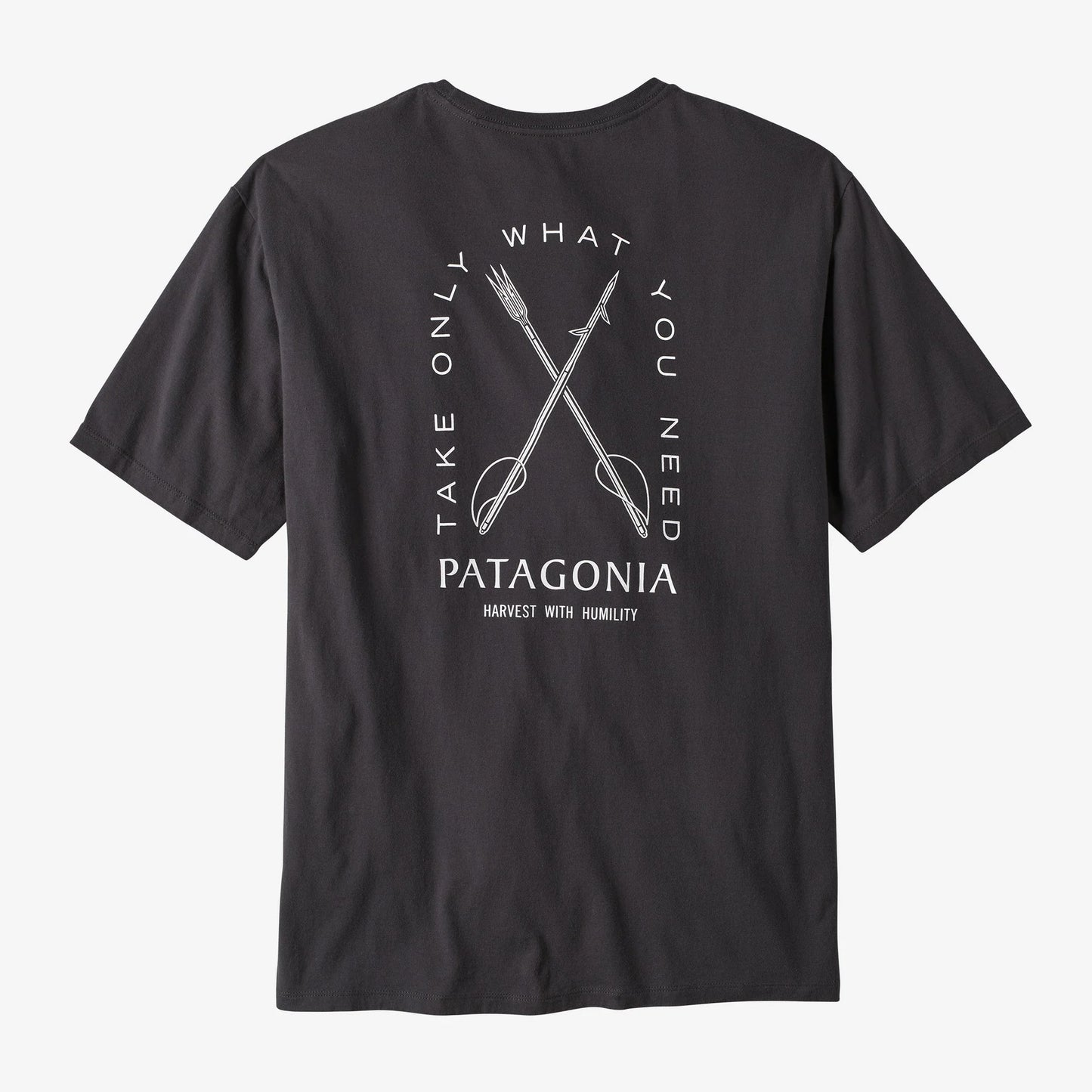 Patagonia Mens CTA Organic SS Tee - Humble Harvest:Ink Black - Star Surf + Skate