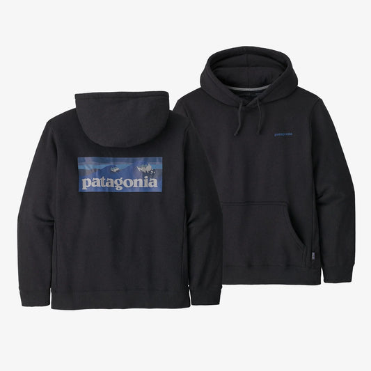 Patagonia Boardshort Logo Uprisal Hoody - Ink Black - Star Surf + Skate