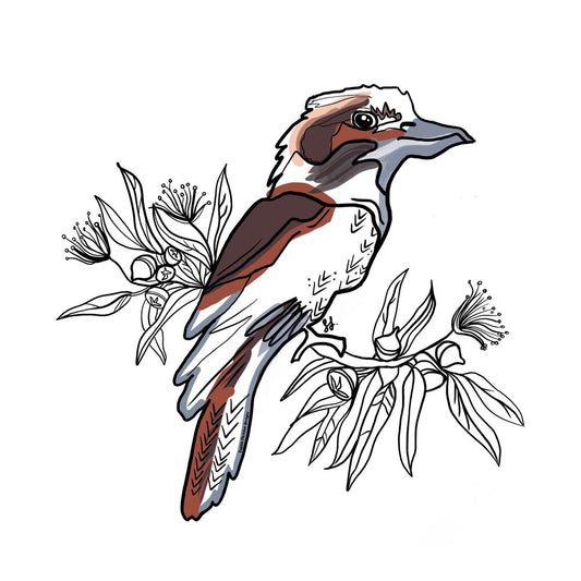 Sophie Fletcher Design Kookaburra Stickers