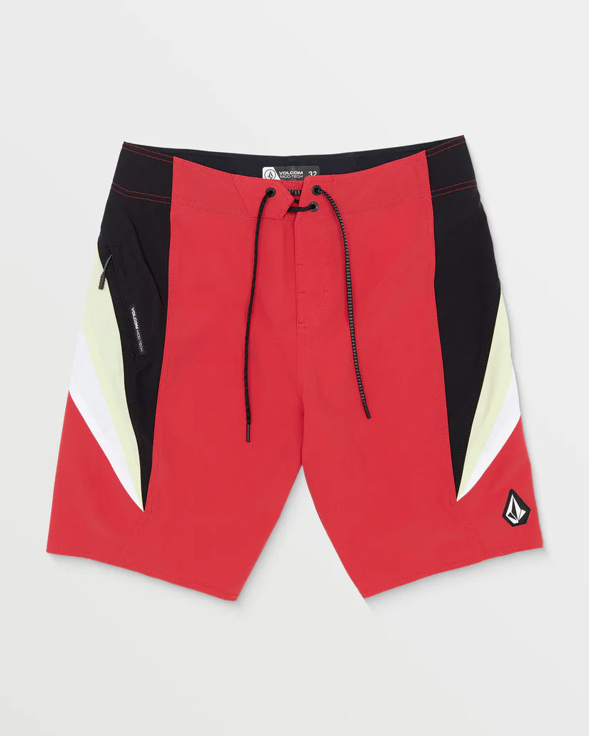 Volcom Surf Vitals J Robinson Mod 20" Boardshorts - Ribbon Red