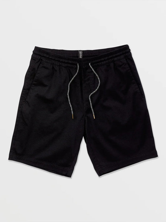 Volcom Frickin Elastic Waist Short 19" - Black