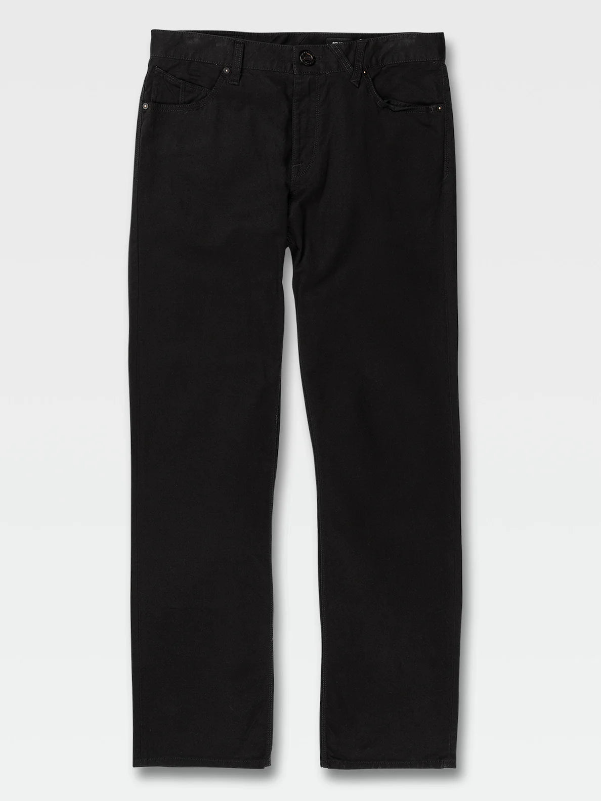 Volcom Solver Lite 5 Pocket Pant - Black - Star Surf + Skate