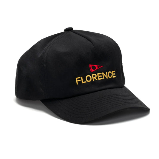 Florence Marine X Logo Twill Hat  - Black