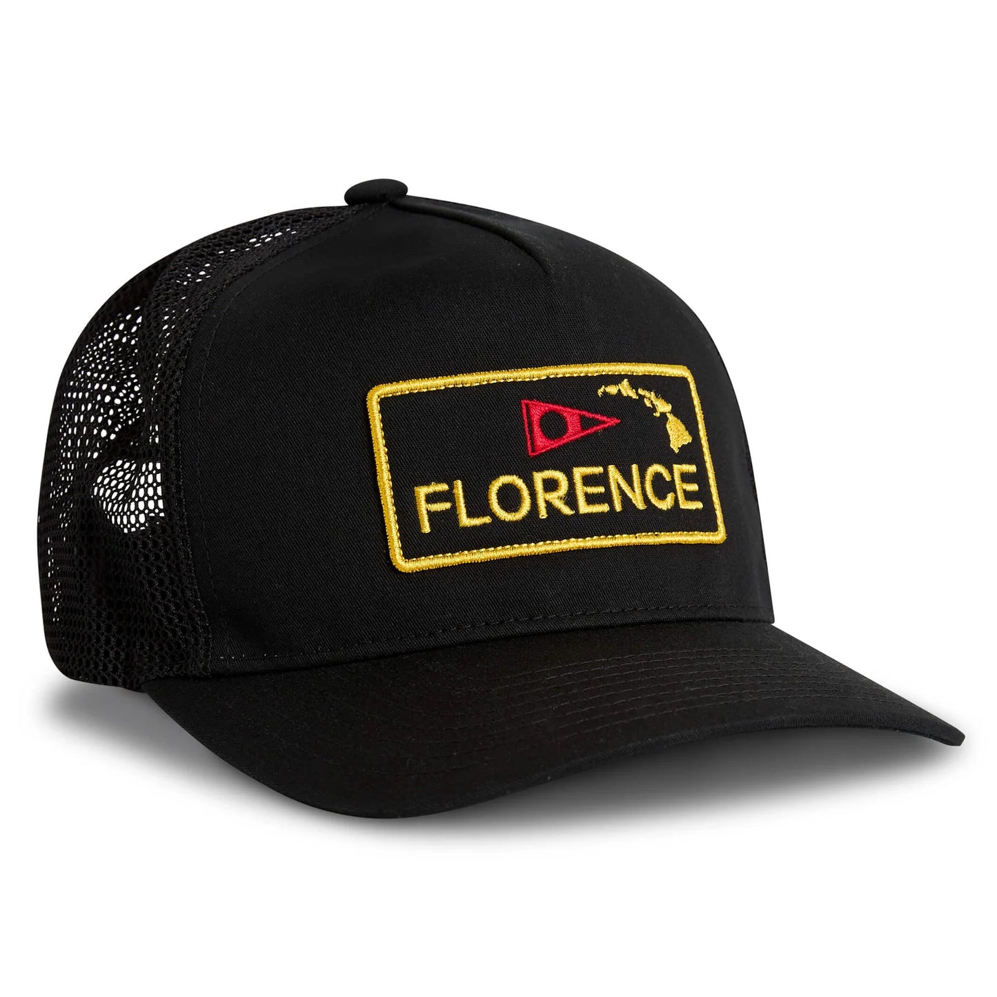 Florence Marine X Island Trucker Hat  - Black