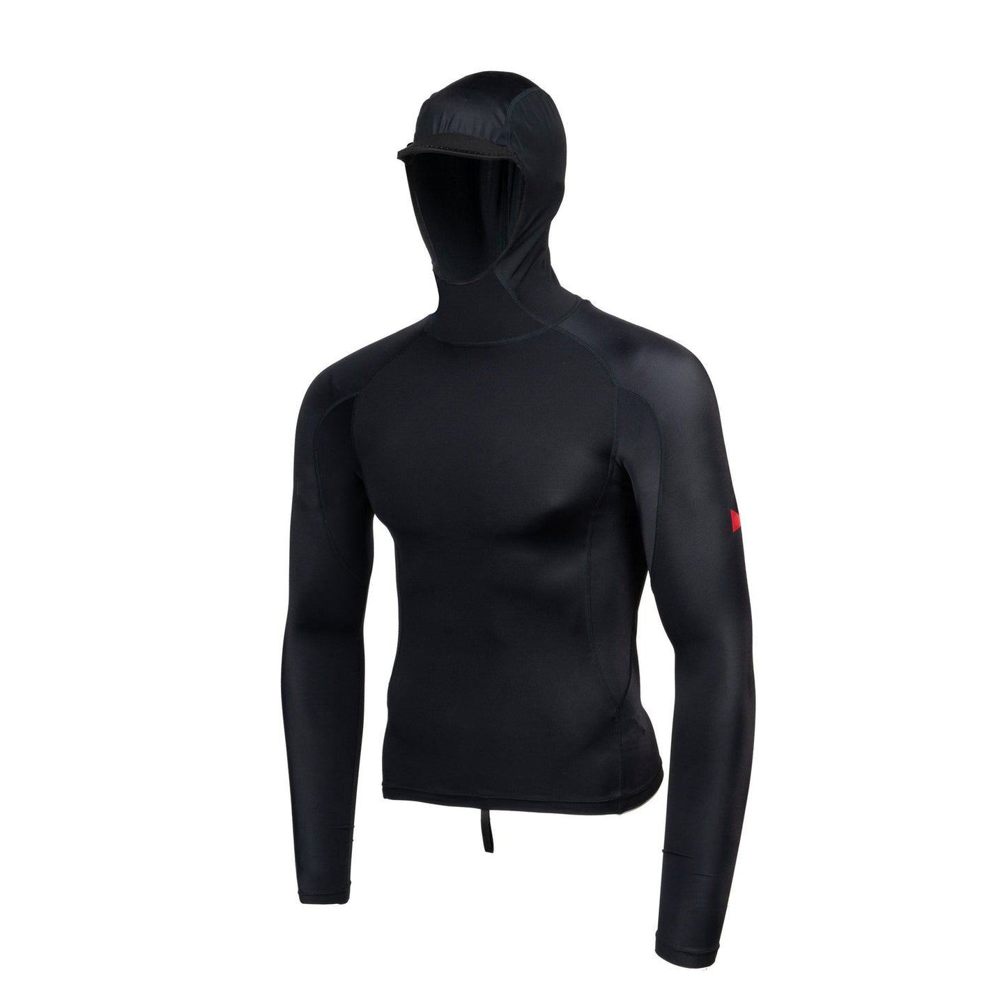 Florence Marine X LS Utility Pocket Hooded Rashguard - Black