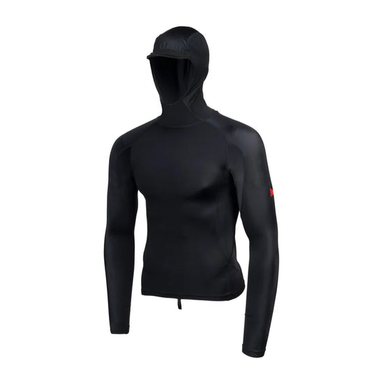 Florence Marine X Standard Issue LS Hooded Rashguard - Black