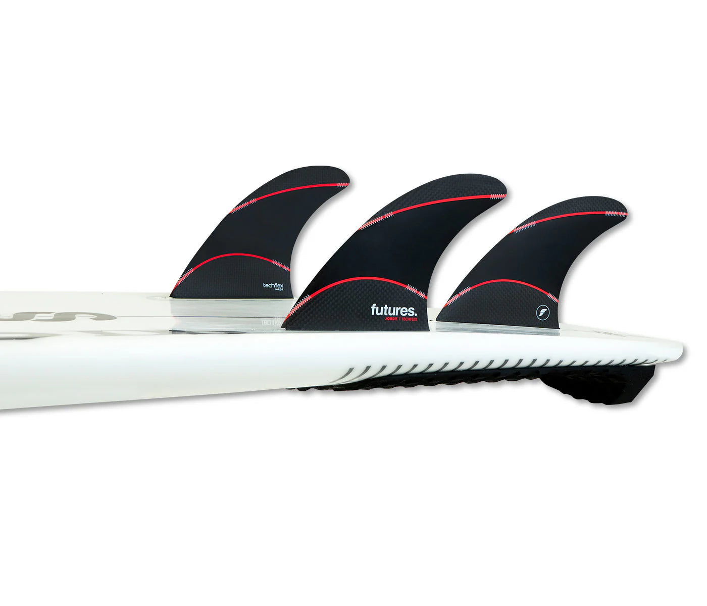 Futures Jordy Smith Signature Techflex Thruster - Large/Rake Template - Star Surf + Skate