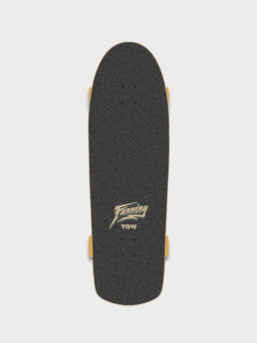 Yow Fanning Falcon Performer 33.5" Signature Series Surf Skate Surf Trainer - Black