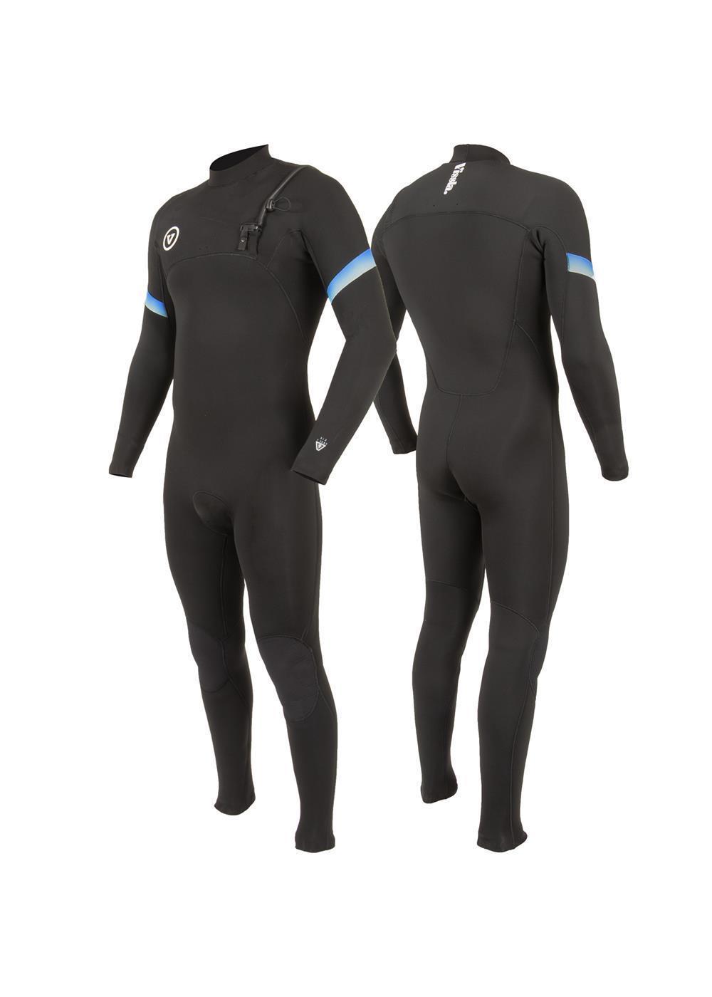 Vissla 7 Seas Raditude 4-3 Full Chest Zip - Black 2