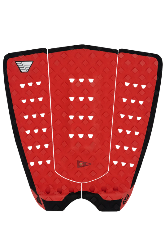 Veia John John Florence Squash Tail Pro Pad - Red/Night