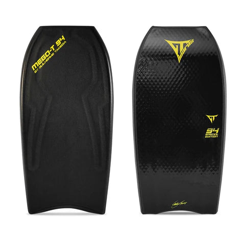 Nomad Tamega Mega-T-94 Bodyboard PP - Black/Yellow