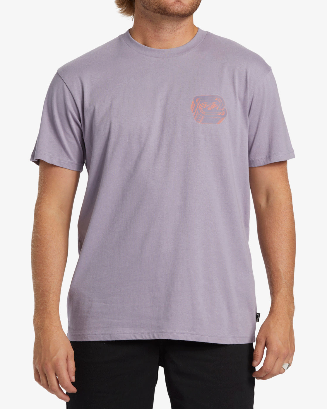 Billabong Crayon Wave SS Tee - Purple Ash