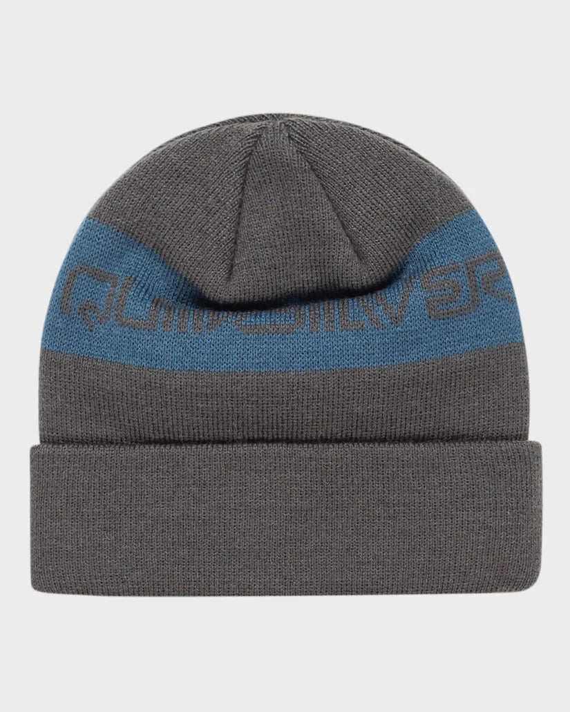 Quiksilver Hunker Downtown Beanie Youth - Dark Shadow