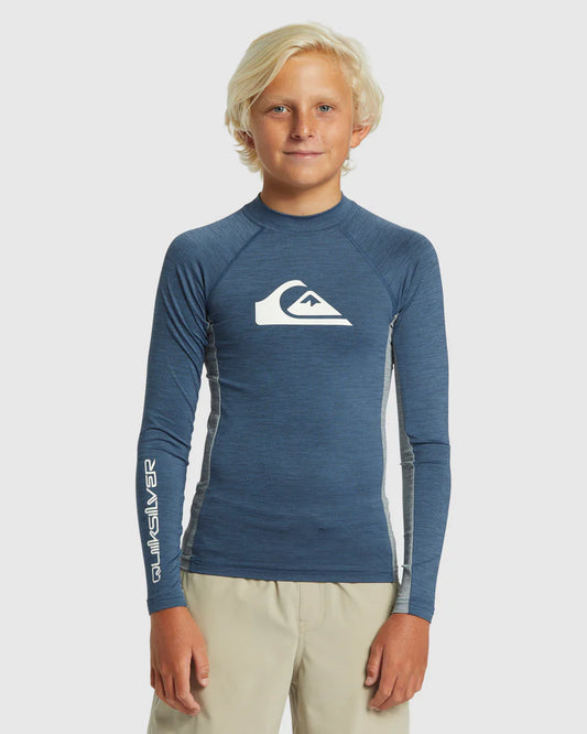 Quiksilver UPF50 Comp LS Youth - Black