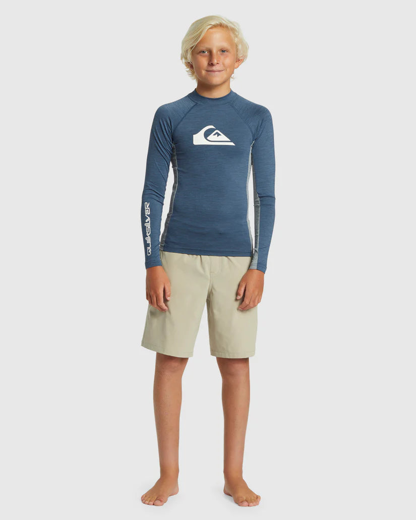 Quiksilver UPF50 Comp LS Youth - Black