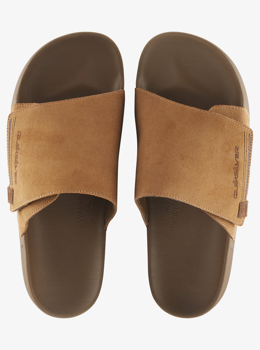 Quiksilver Rivi Suede Sandal - Tan 1 - Star Surf + Skate