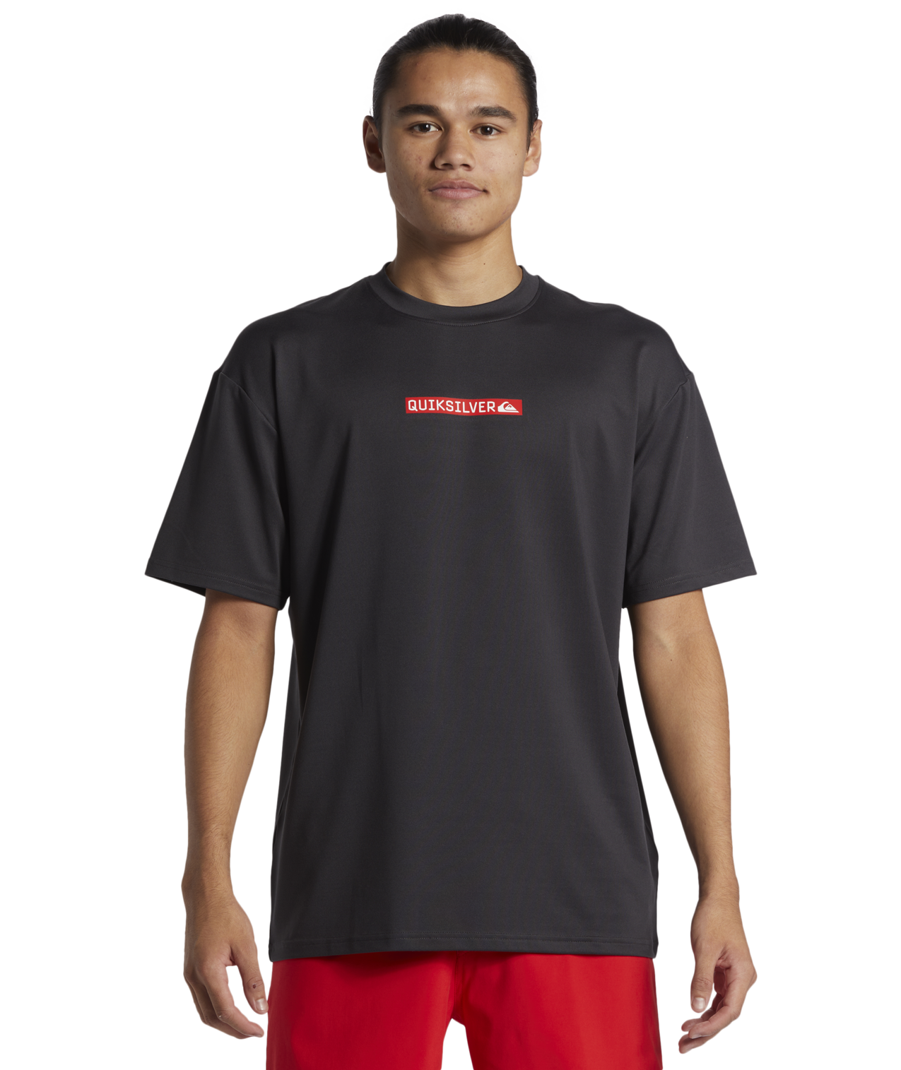 Quiksilver DNA Clicker Logo Surf Tee SS - Tarmac