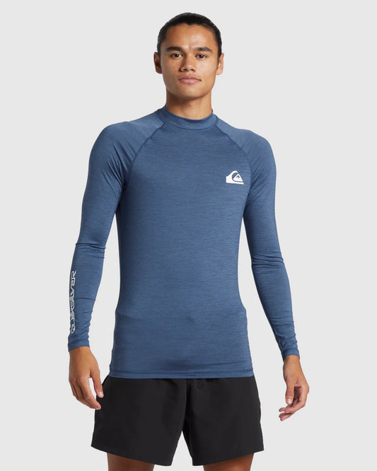 Quiksilver Everyday UPF50 LS - Vintage Indigo Heather