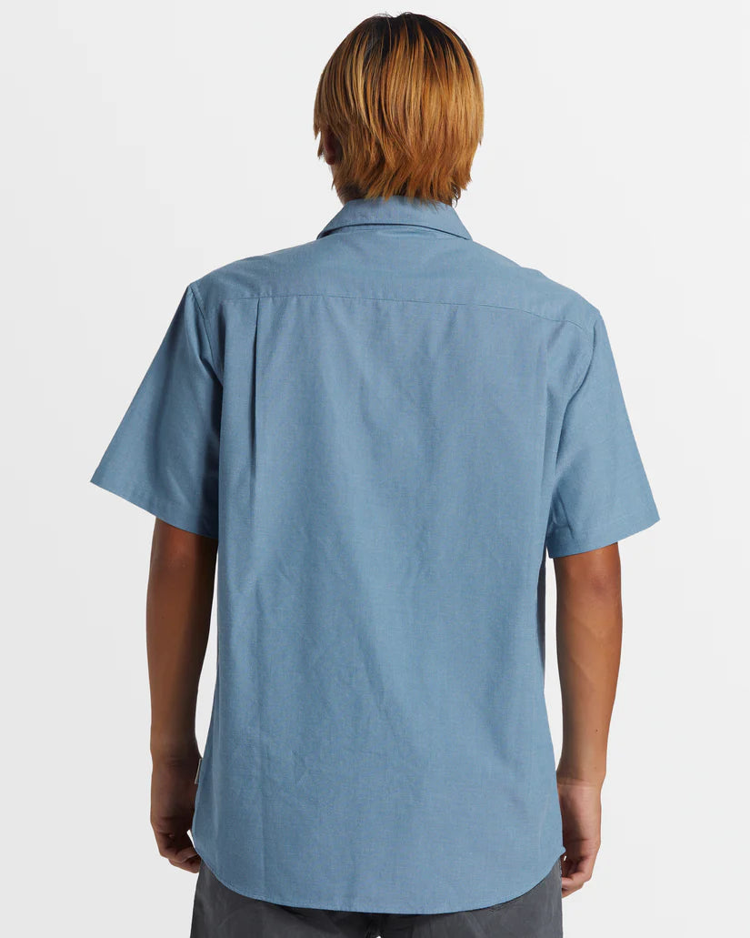 Quiksilver Shoreline Classic SS - Blue Shadow