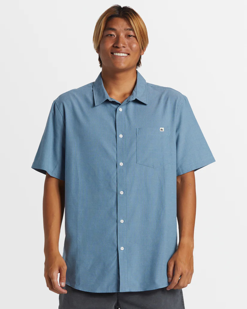 Quiksilver Shoreline Classic SS - Blue Shadow