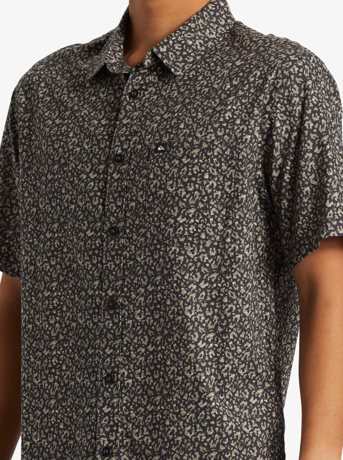 Quiksilver Apero Classic SS Shirt - Tarmac Apero Classic SS