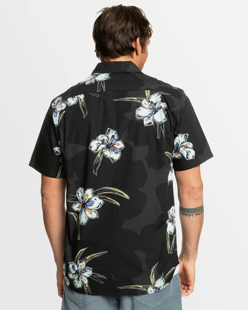 Quiksilver Apero Organic Classic SS Shirt - Black Apero Organic SS