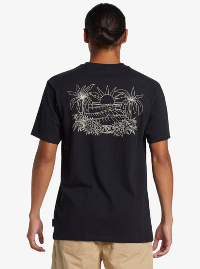 Quiksilver Right Point Mor SS Tee - Black