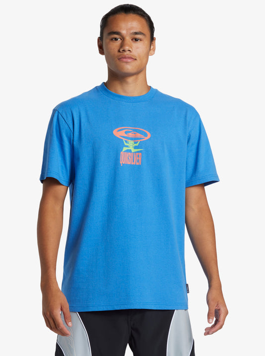 Quiksilver Stand Strong Moe SS Tee - Nebulas Blue