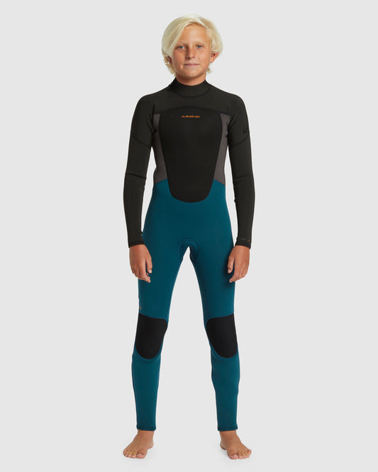 Quiksilver Prologue Kids 3/2mm BZ - Midnight Turquoise