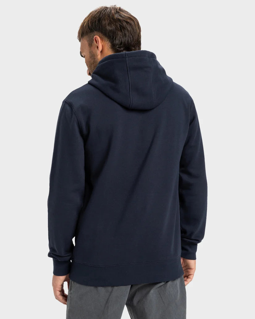 Quiksilver Comp Logo Hoodie - Dark Navy