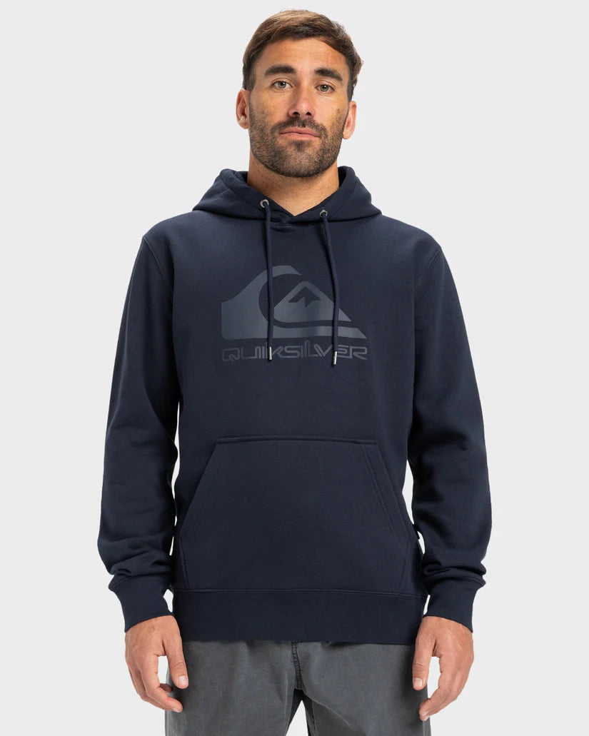 Quiksilver Comp Logo Hoodie - Dark Navy