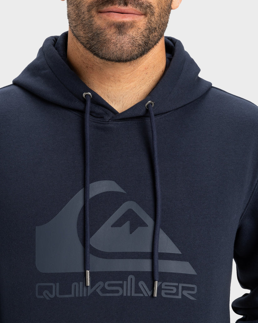 Quiksilver Comp Logo Hoodie - Dark Navy