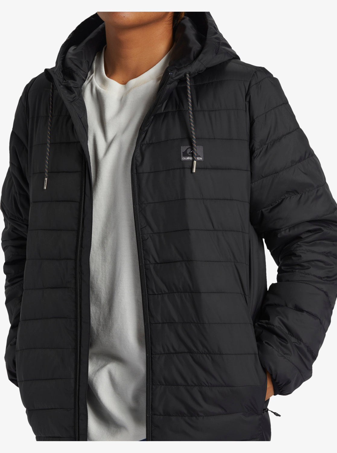 Quiksilver Scaly Hood Jacket - Black - Star Surf + Skate