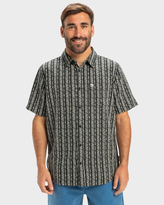 Quiksilver Street Way SS Shirt - Black Street Way