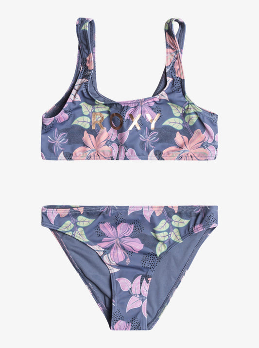 Roxy Hidden Garden Bralette Set - Wild Wind Sunny Floral RG