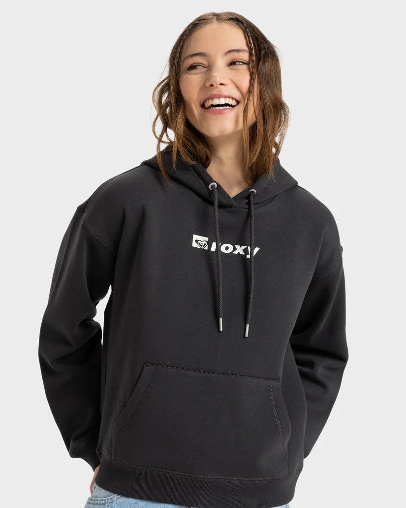 Roxy Perfect Place Hoodie Brushed - Phantom