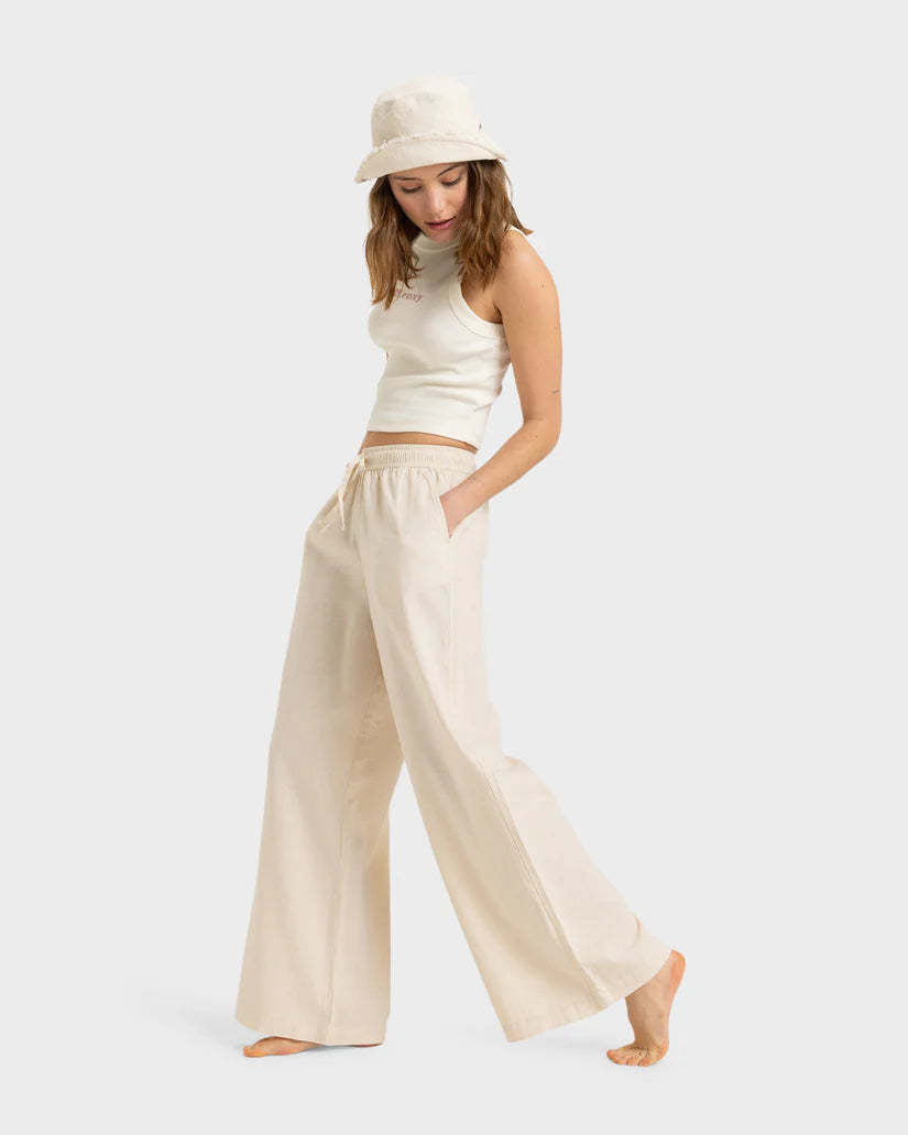 Roxy Lekeitio Break Mid Pant - Parchment