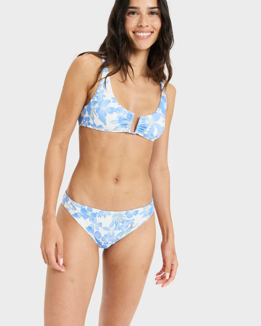 Roxy Artsy Floral Bikini - Egret Artsy Floral