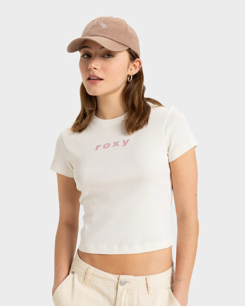 Roxy Beach Love SS Tee - Egret