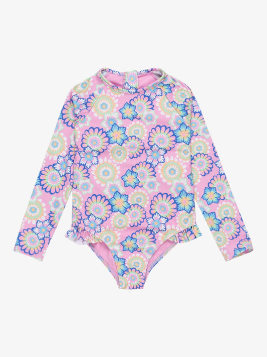 Roxy Flower Party Onesie - Lilac Chiffon Flower Party