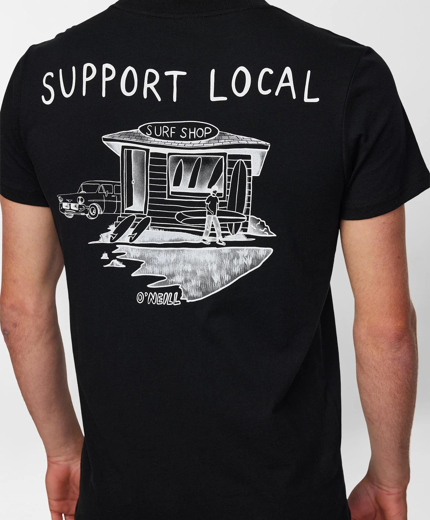 O'Neill Support Local SS Tee - Black