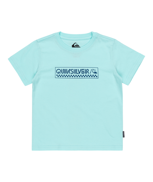 Quiksilver Bubble Check Boy SS Tee - Island Paradise