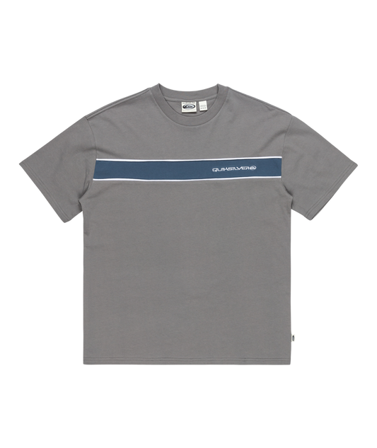 Quiksilver Tri Band SS Tee - Steel Gray