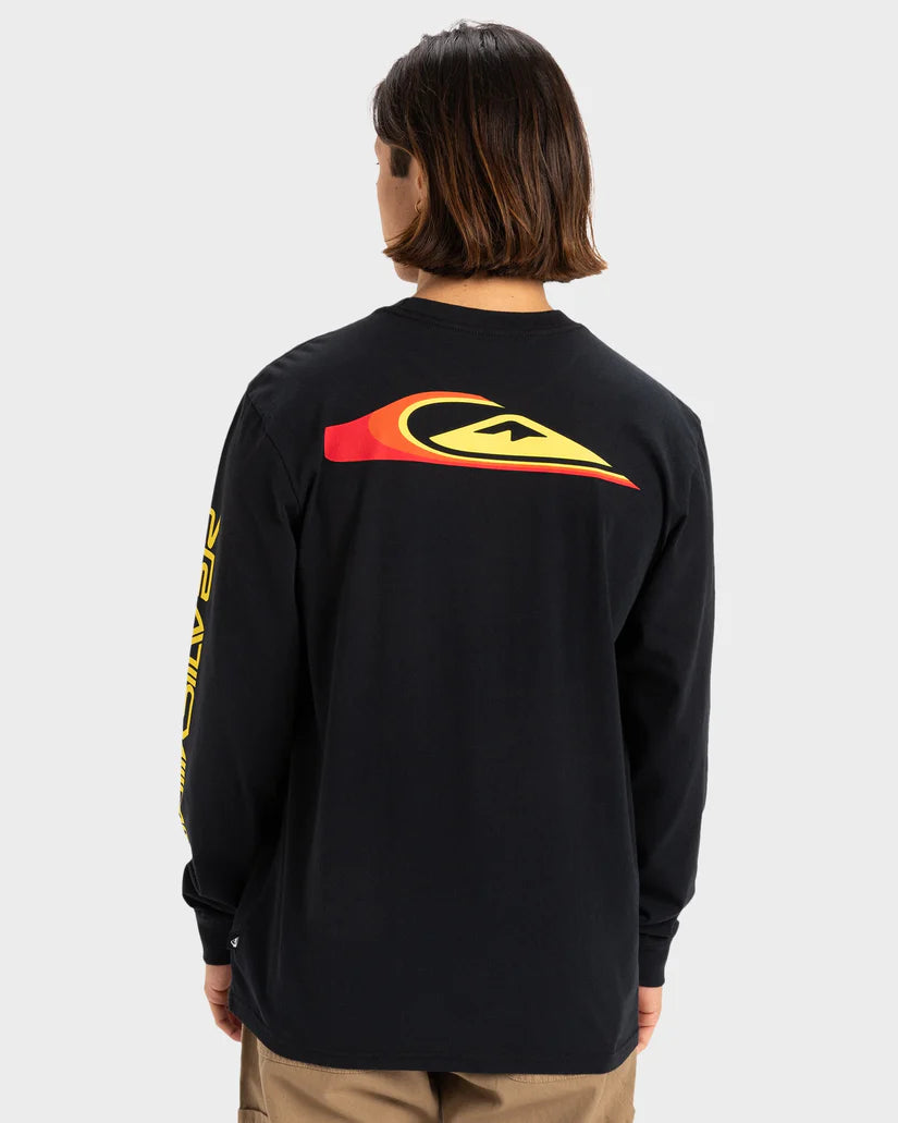 Quiksilver Warp Drive LS Tee - Black