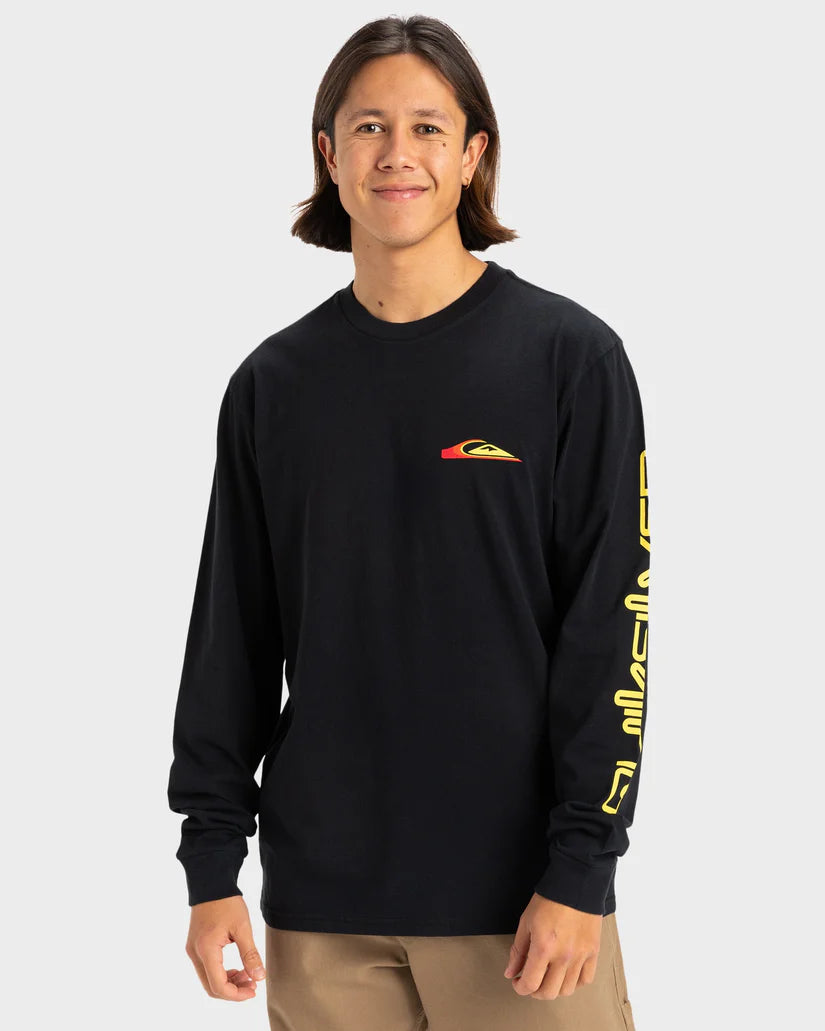 Quiksilver Warp Drive LS Tee - Black