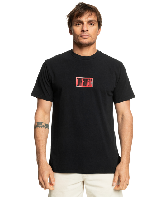 Quiksilver Crossed Out SS Tee - Black